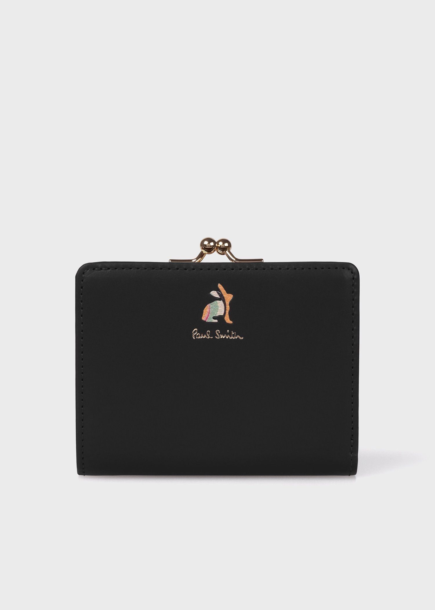 マーケトリースワールラビット がま口2つ折り財布