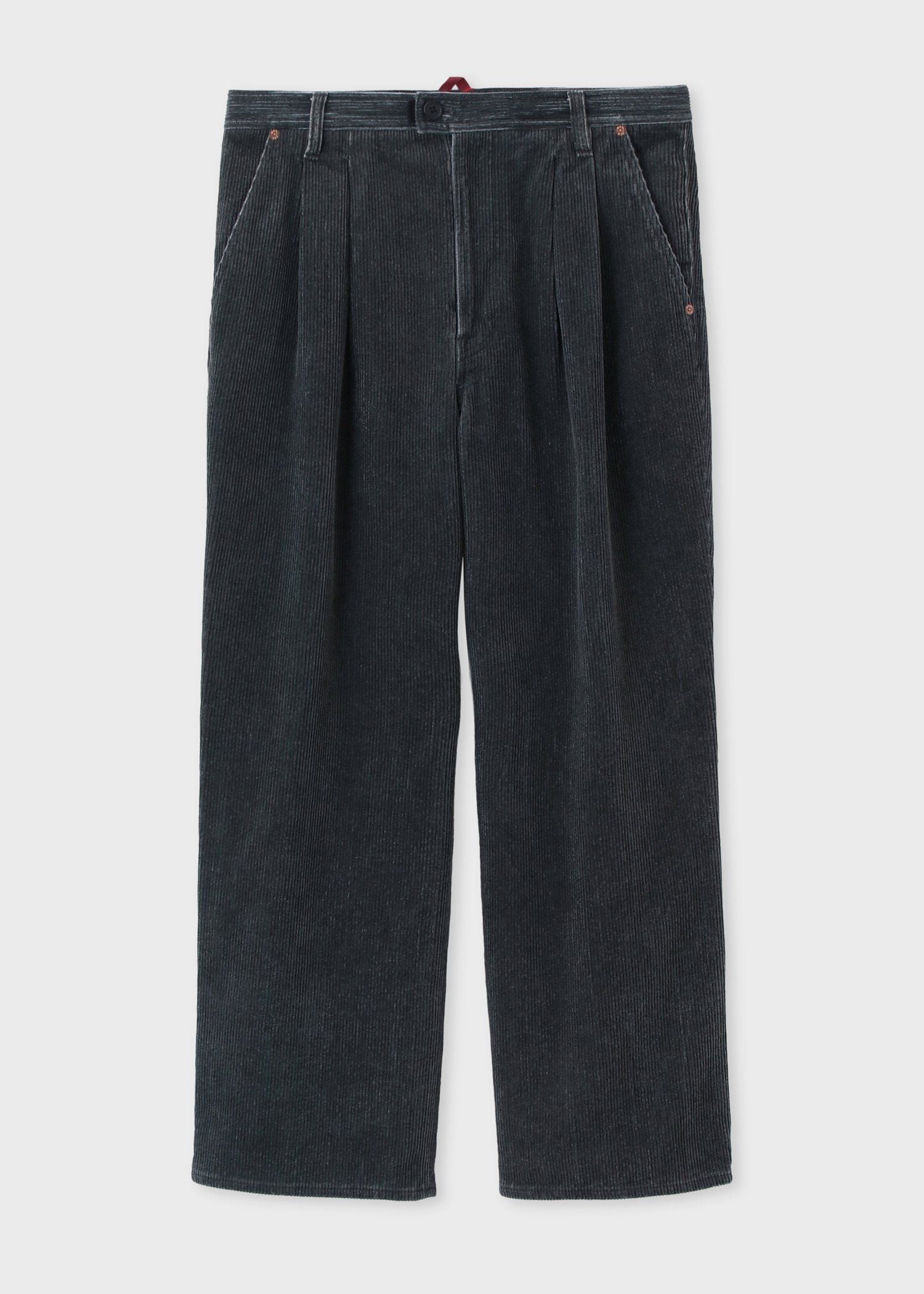 RED EAR ガーメントウォッシュ コーデュロイ ワイドトラウザーズ