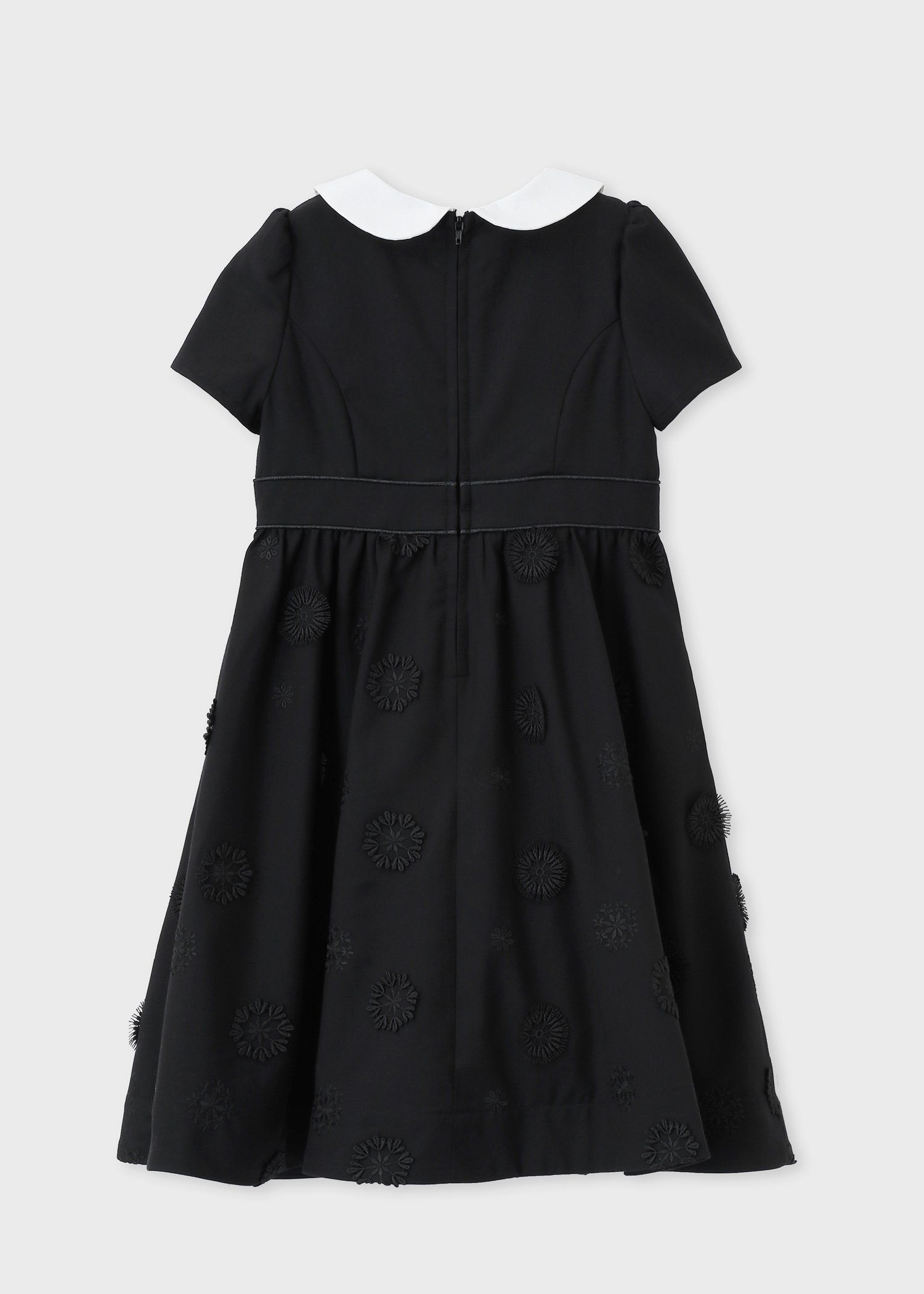 ガールズ 3Dフローラルエンブロイダリー ワンピース