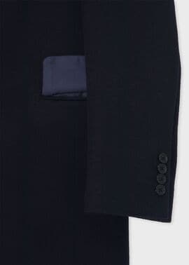 ウールカシミヤ チェスターコート（ネイビー） ｜ポール・スミス