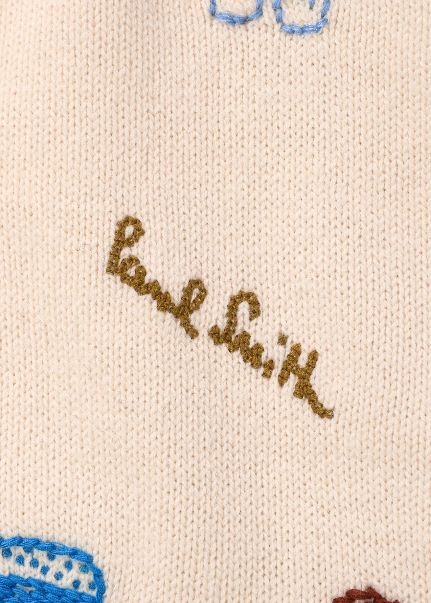 ジュニア エンブロイダリー カーディガンニット