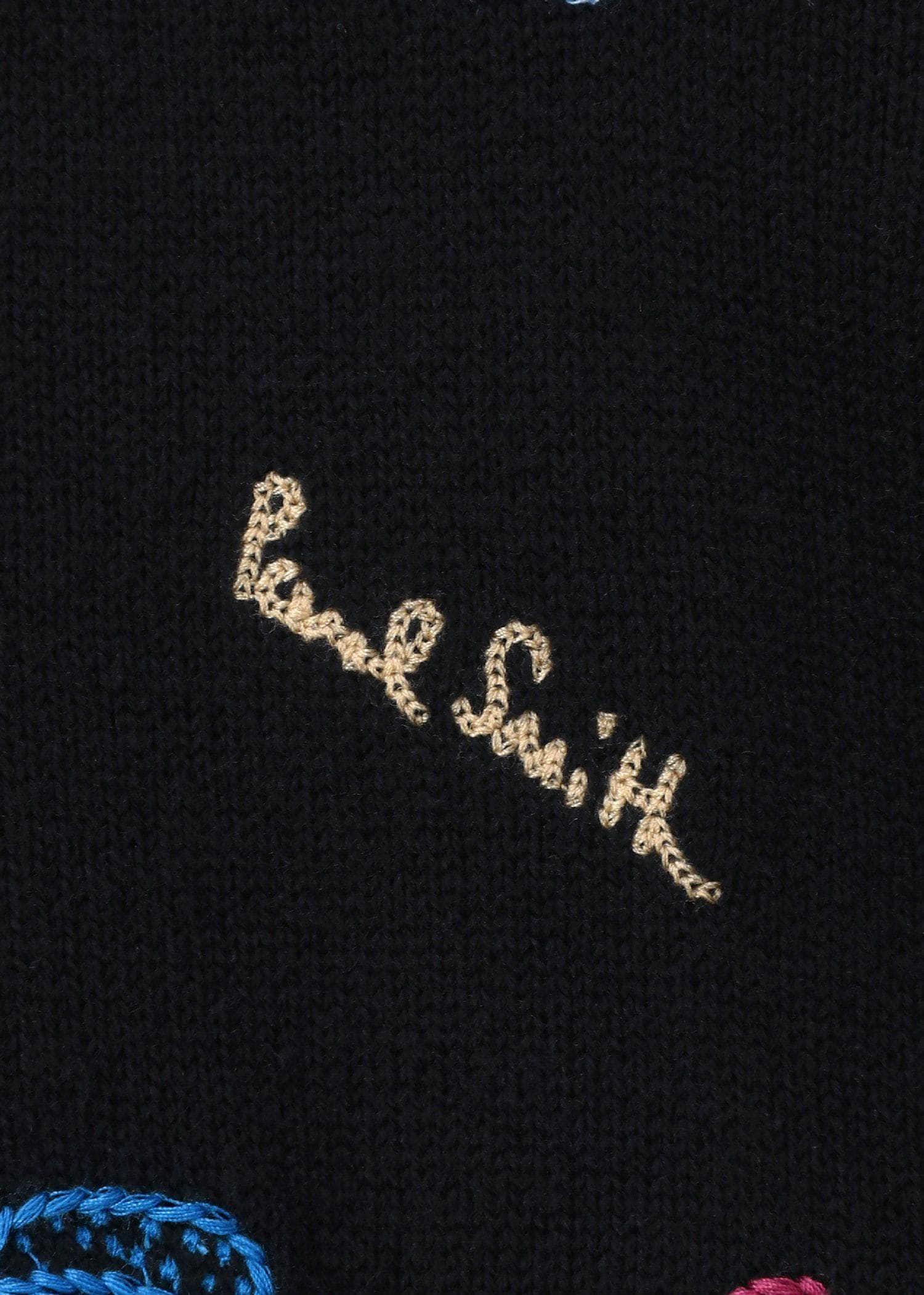 ジュニア エンブロイダリー カーディガンニット