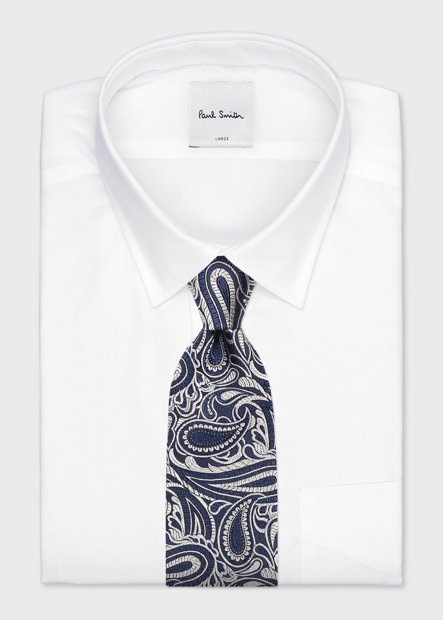 ペイズリー タイ（ネイビー） ｜ポール・スミス