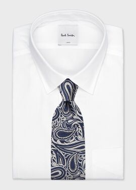 ペイズリー タイ（ネイビー） ｜ポール・スミス