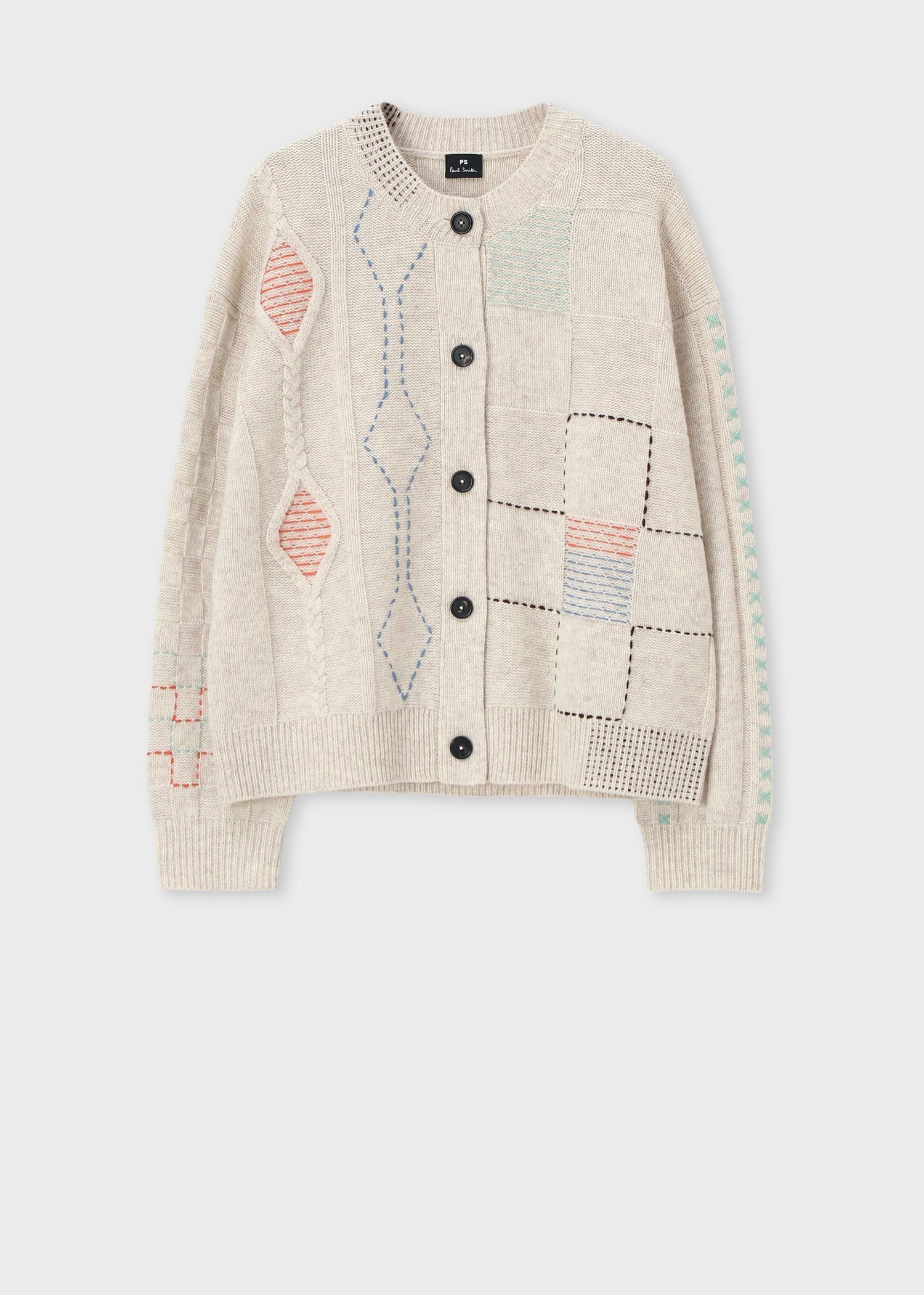 ウィメンズ パッチワーク カーディガン