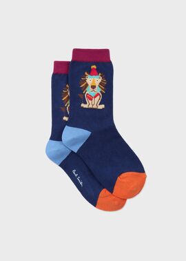 ボーイズ ライオン クルーソックス