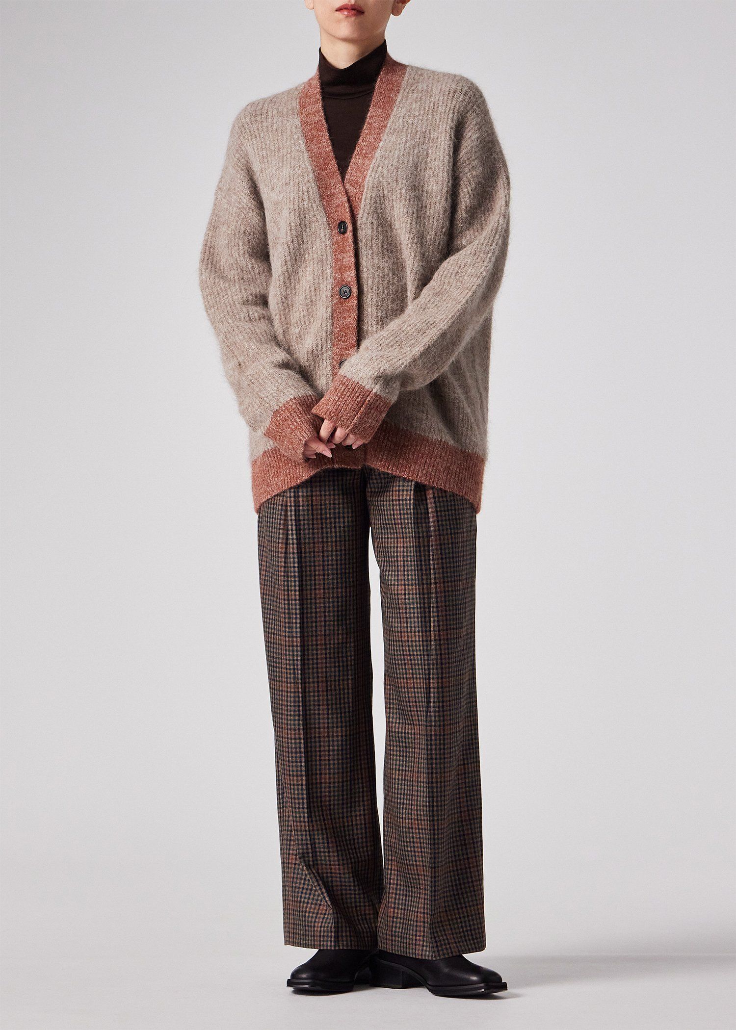 ウィメンズ シャギーニット カーディガン