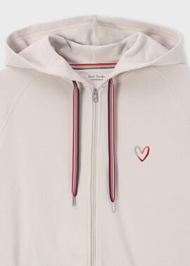 ウィメンズ スワールハート フーデッドパーカ ｜ポール・スミス