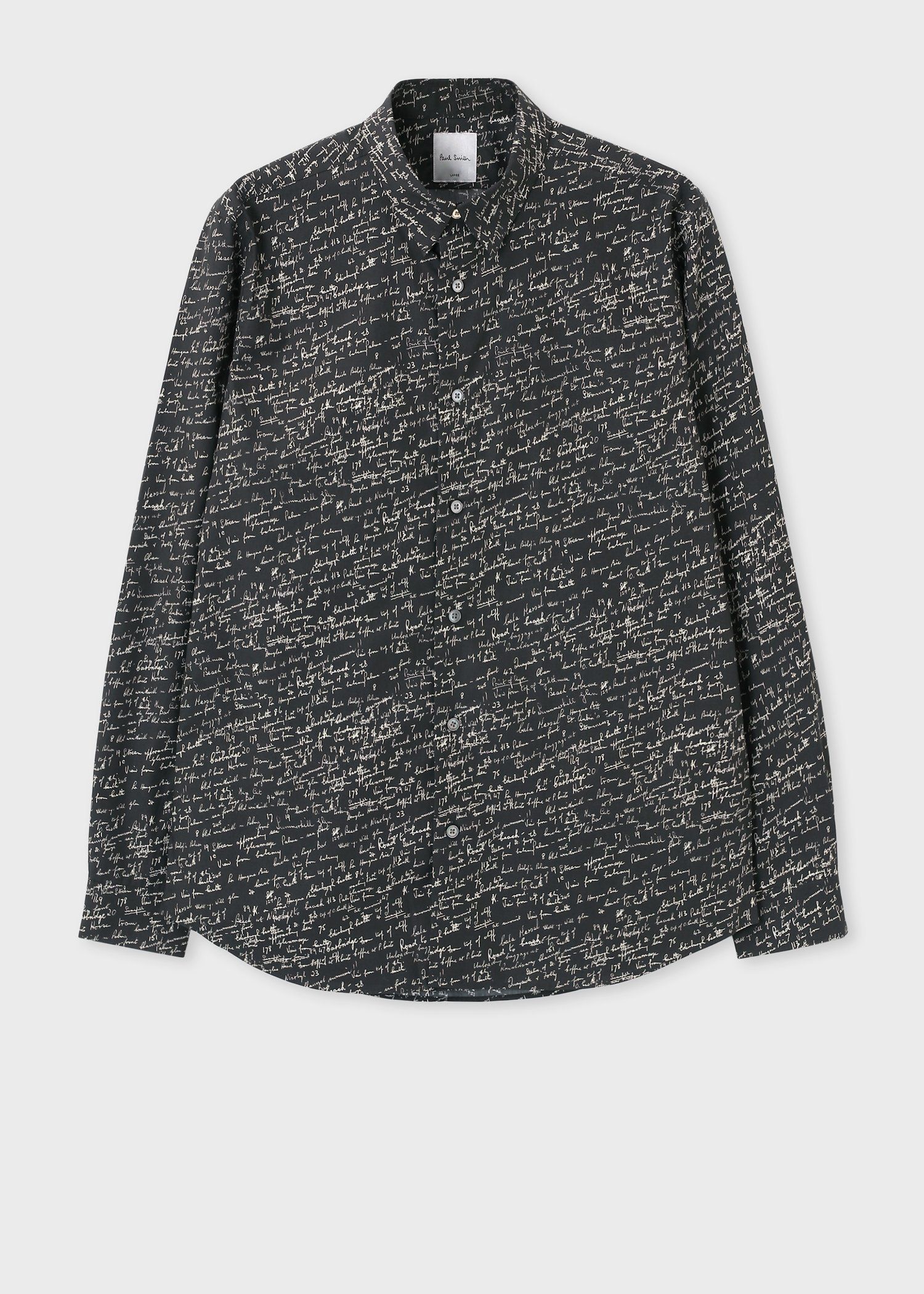 "Slide Notes" プリントシャツ