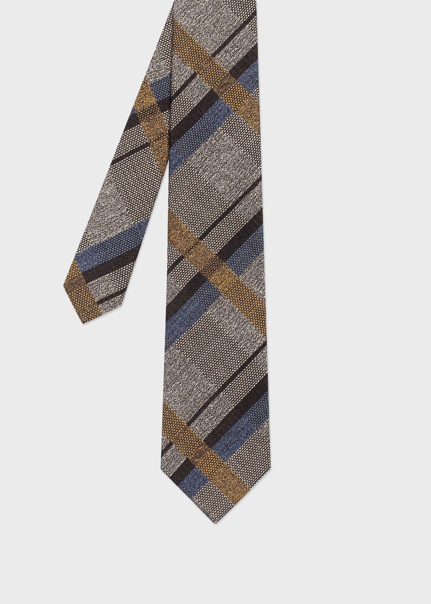 クラシックチェック タイ（ベージュ） ｜ポール・スミス