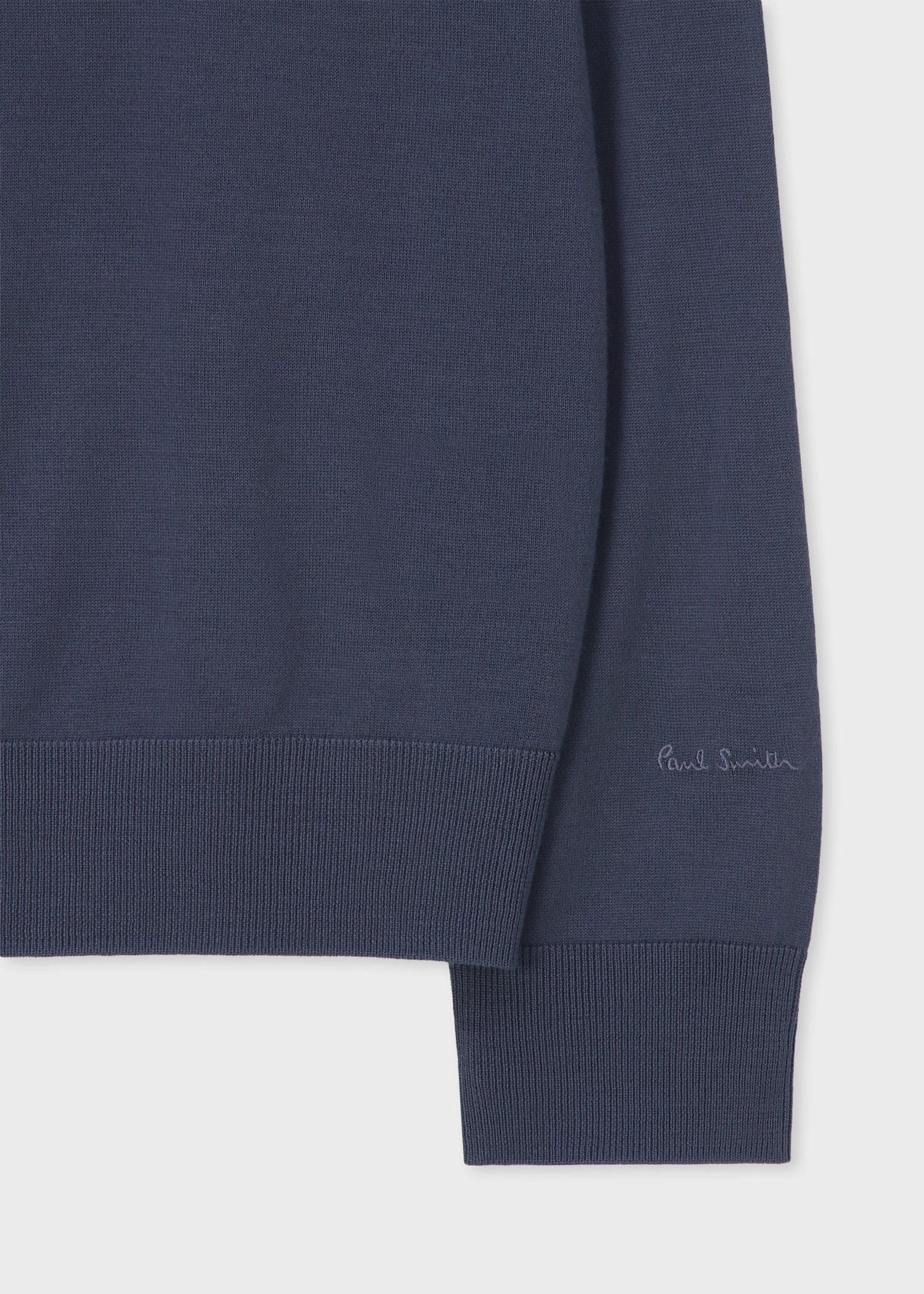 ハイゲージ クルーネックニット