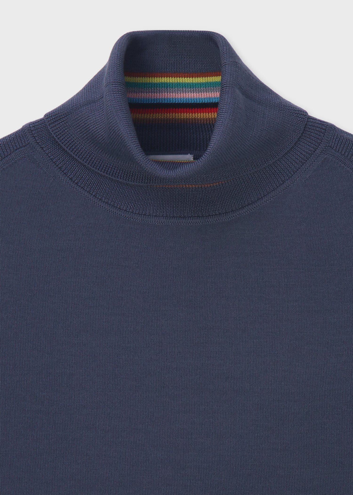 ハイゲージ タートルネックニット