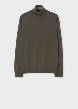 ハイゲージ タートルネックニット