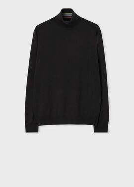 ハイゲージ タートルネックニット