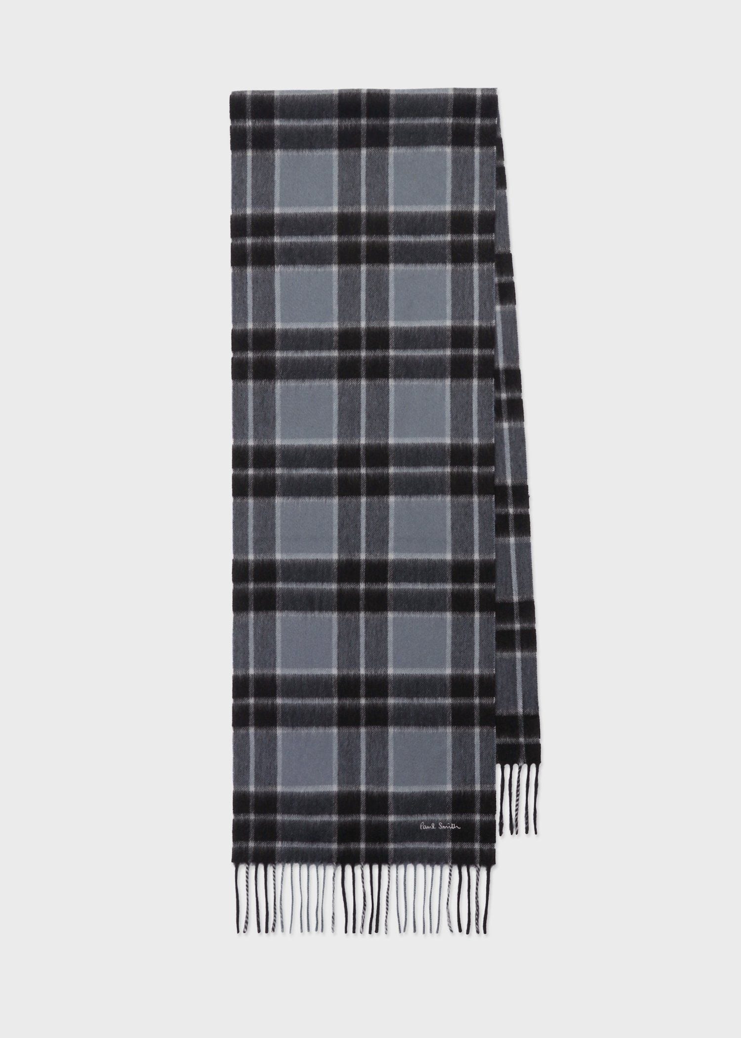 クラシックチェック カシミヤブレンドマフラー