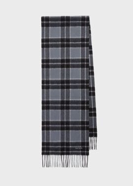 クラシックチェック カシミヤブレンドマフラー