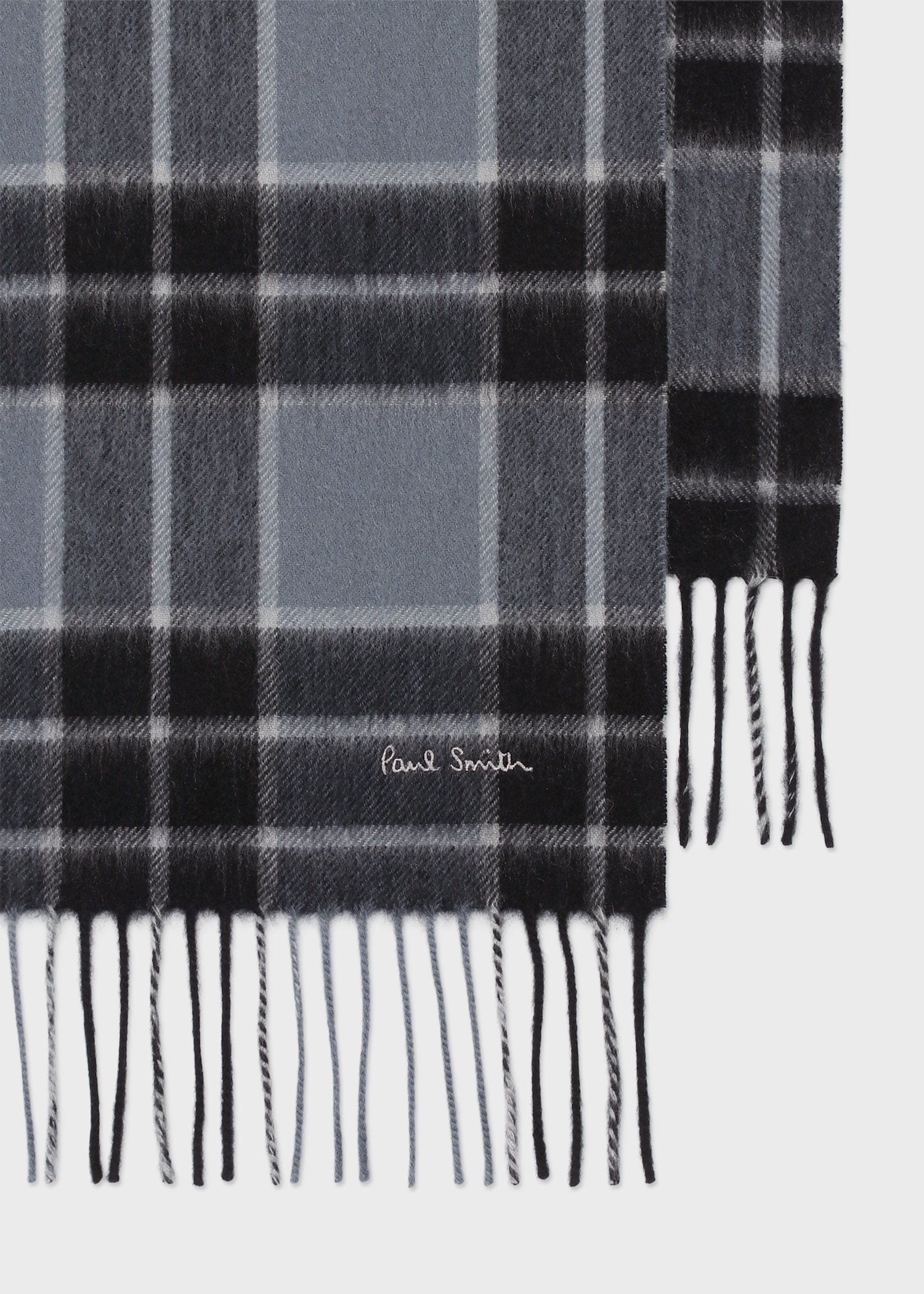 クラシックチェック カシミヤブレンドマフラー