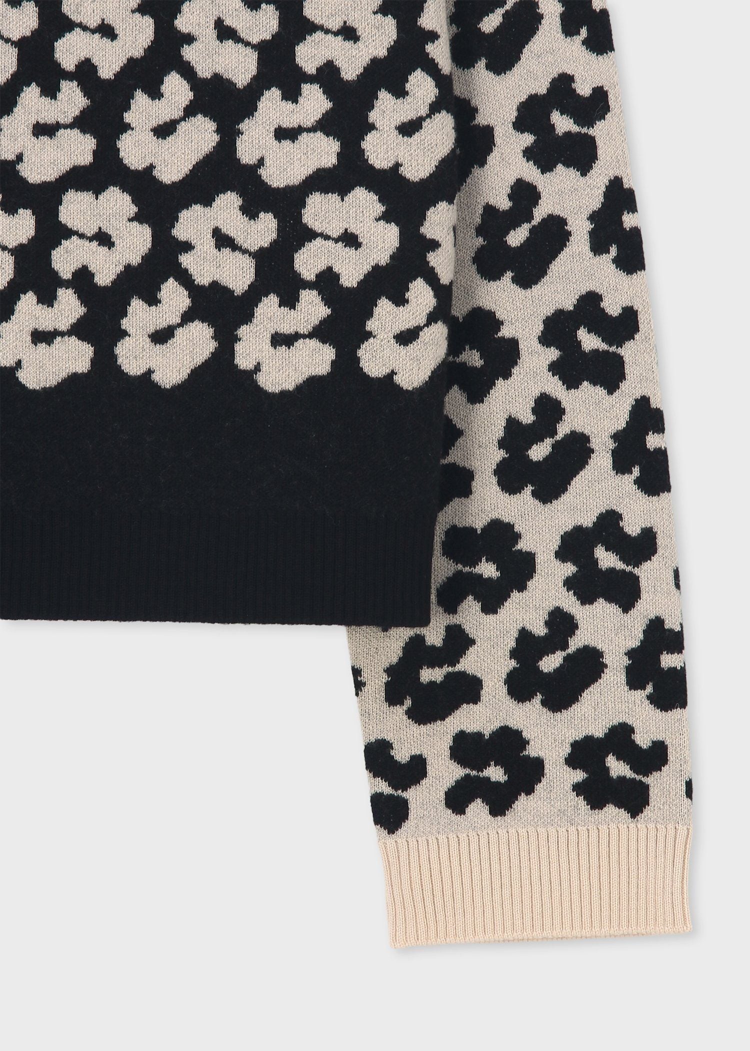 ウィメンズ フラワージャカード ニット