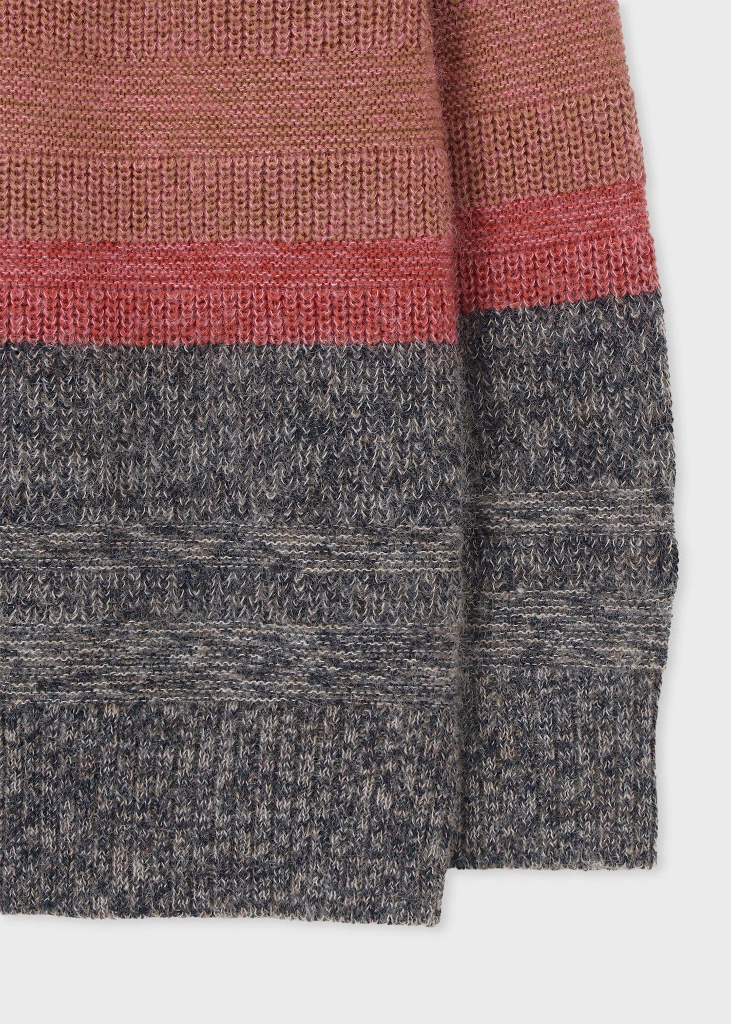 ウィメンズ モヘアミックス ハイネック ニット