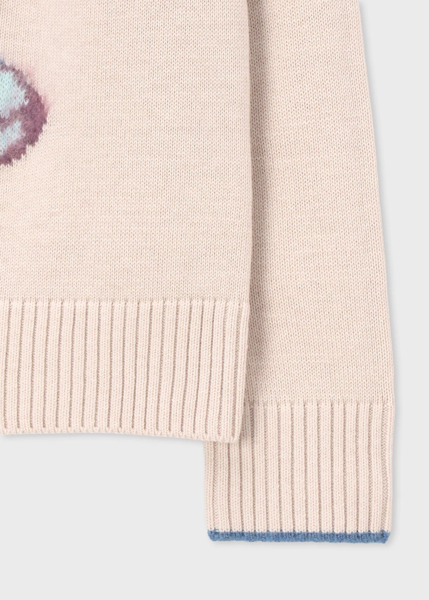 ウィメンズ "Damask Rose" インターシャ ニット