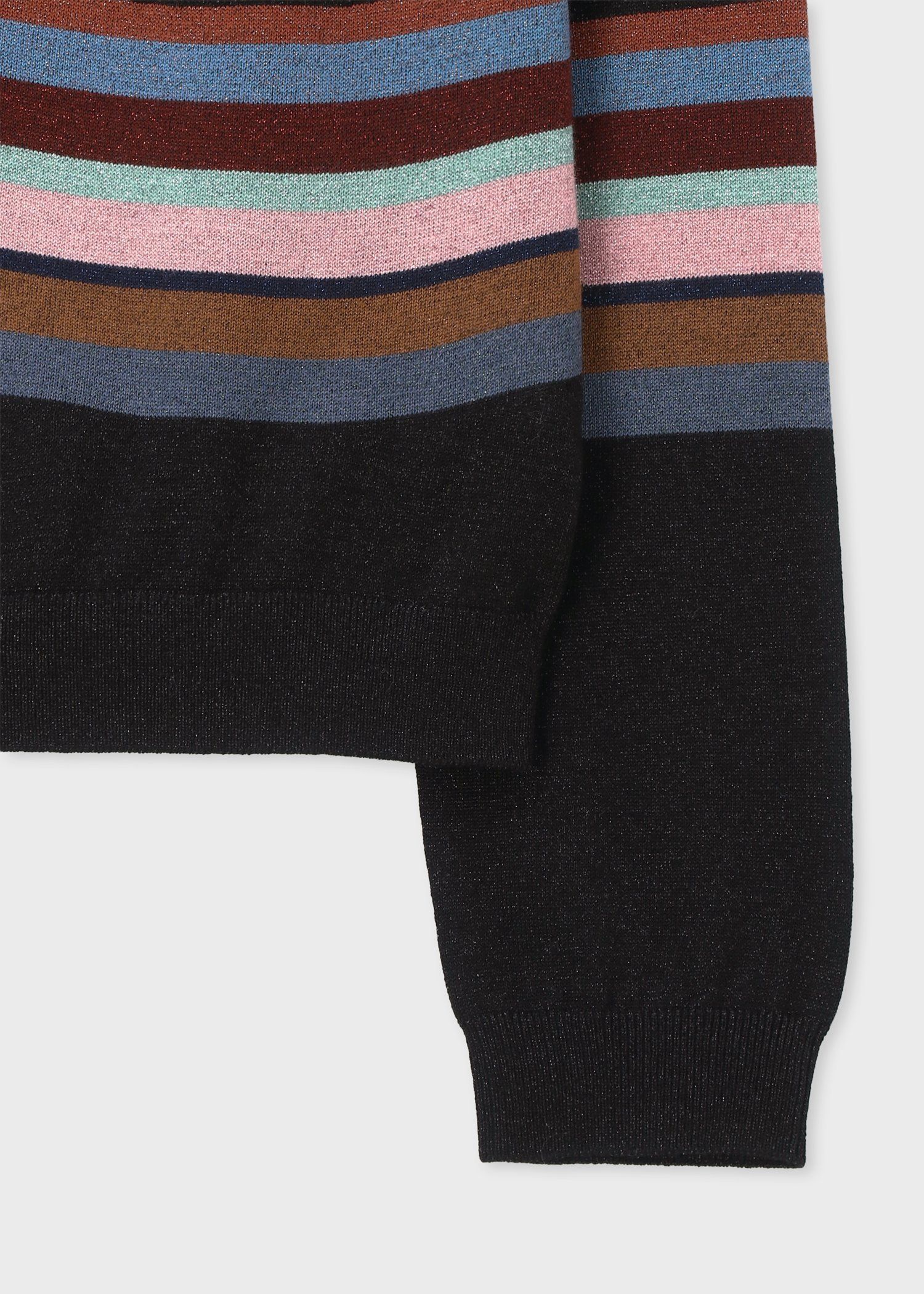 ウィメンズ ラメ スワール ニット