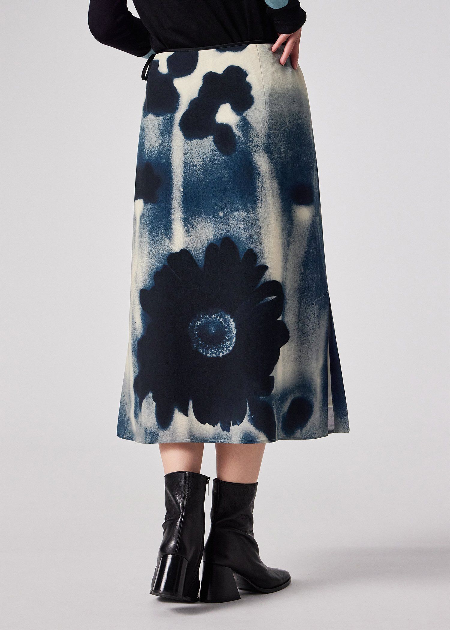 ウィメンズ "Field Flowers" ミディスカート