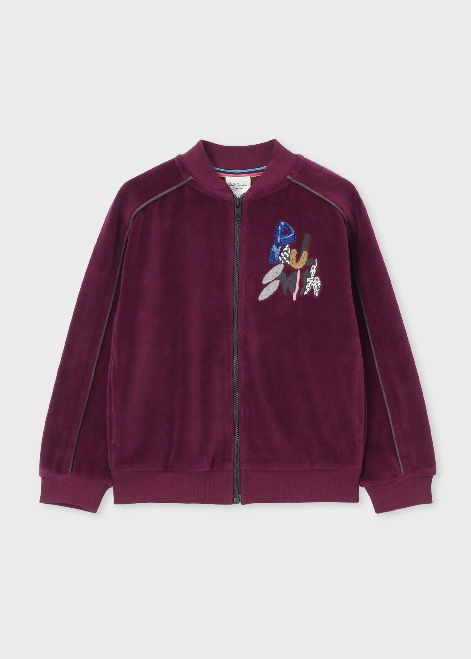 ジュニア エンブロイダリーロゴ ブルゾン