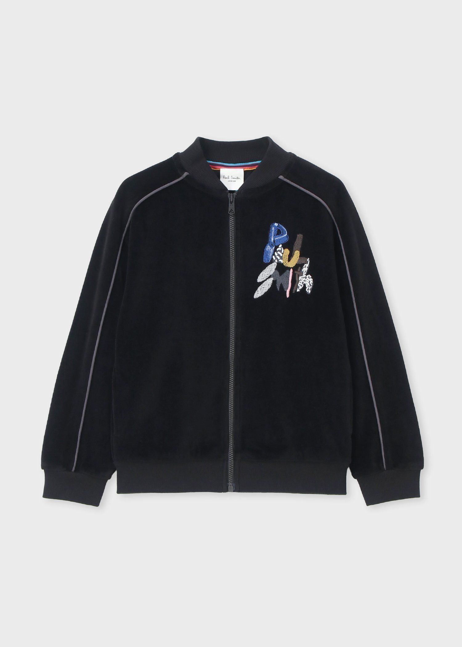 ジュニア エンブロイダリーロゴ ブルゾン