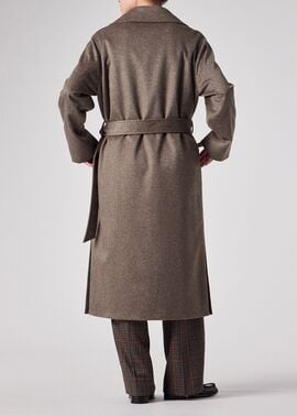 ウィメンズ カシミヤ ロングコート（ブラウン） ｜ポール・スミス