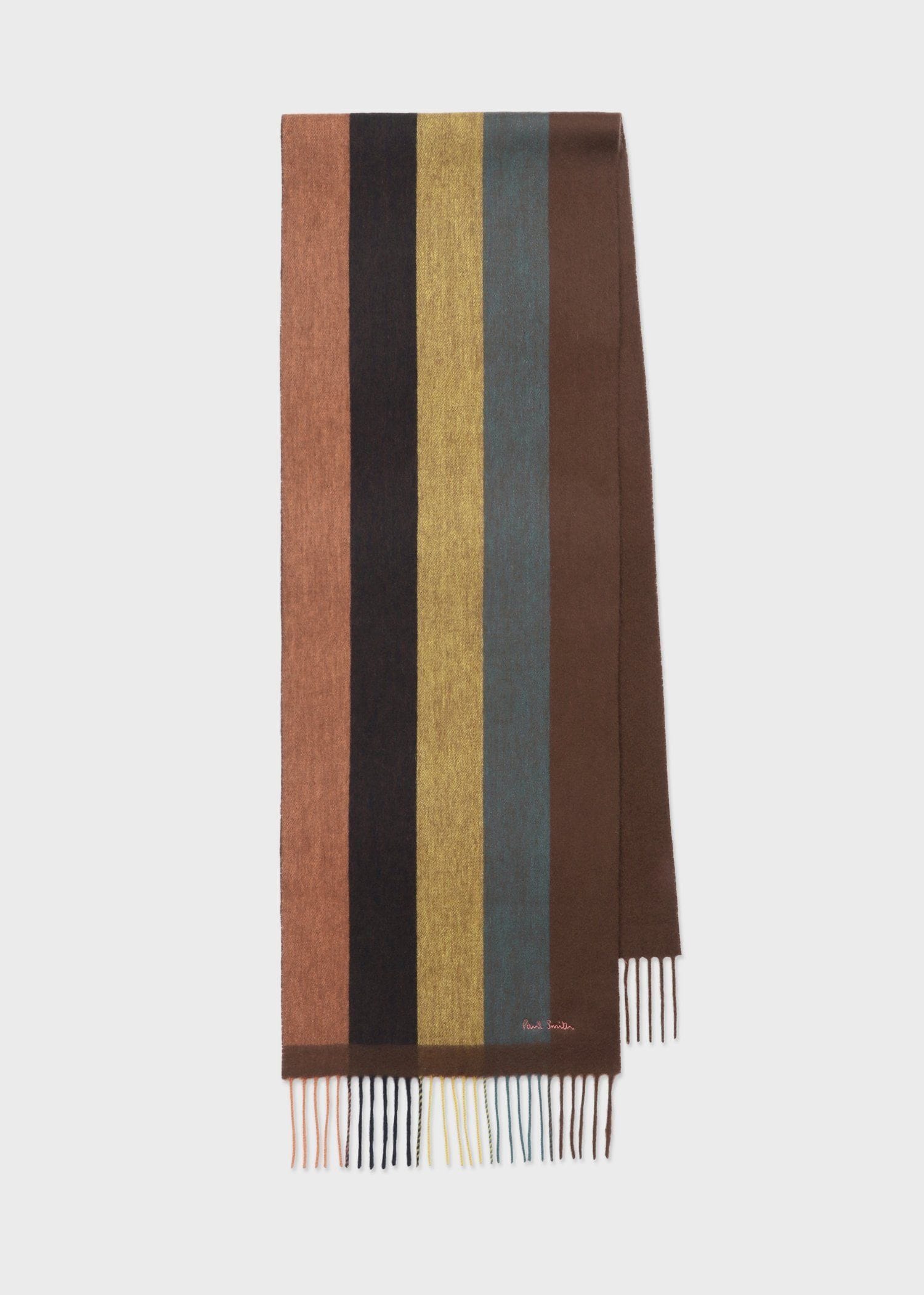 未使用＊ポールスミス＊リバーシブルストール マフラー＊花柄×ストライプ 未使用＊ポールスミス＊リバーシブルストール マフラー＊花柄