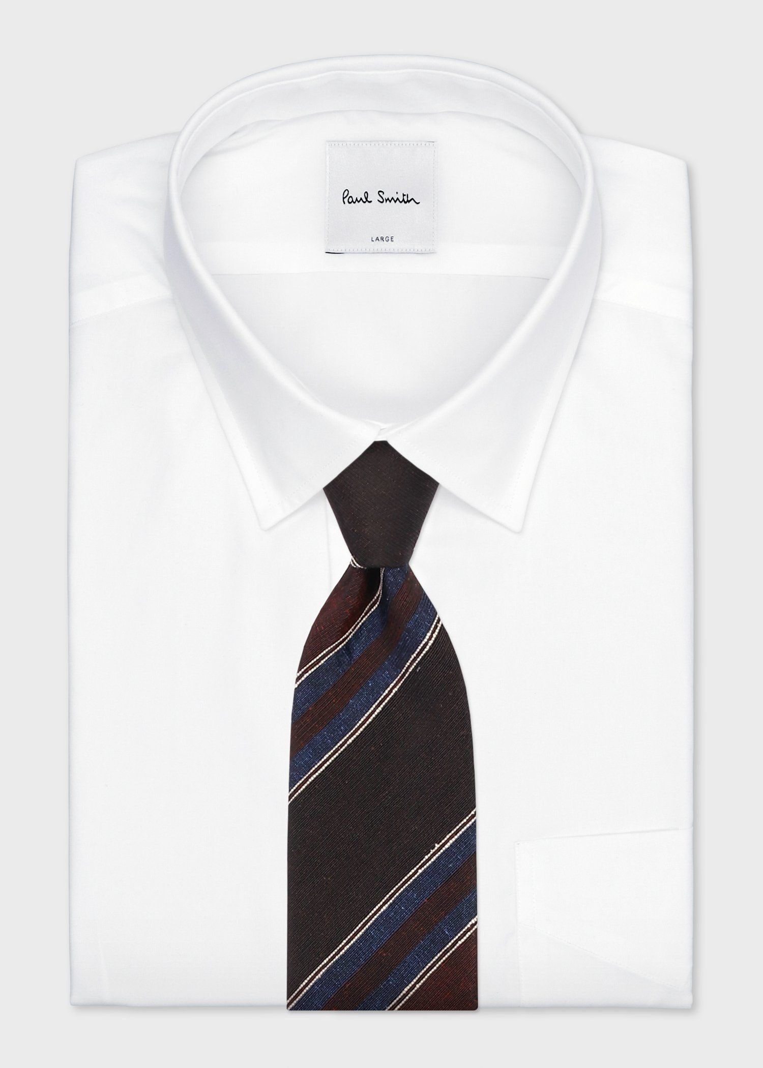 ダークトーン レジメンタル タイ