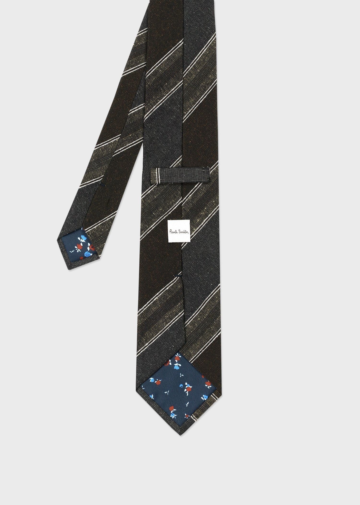 ダークトーン レジメンタル タイ