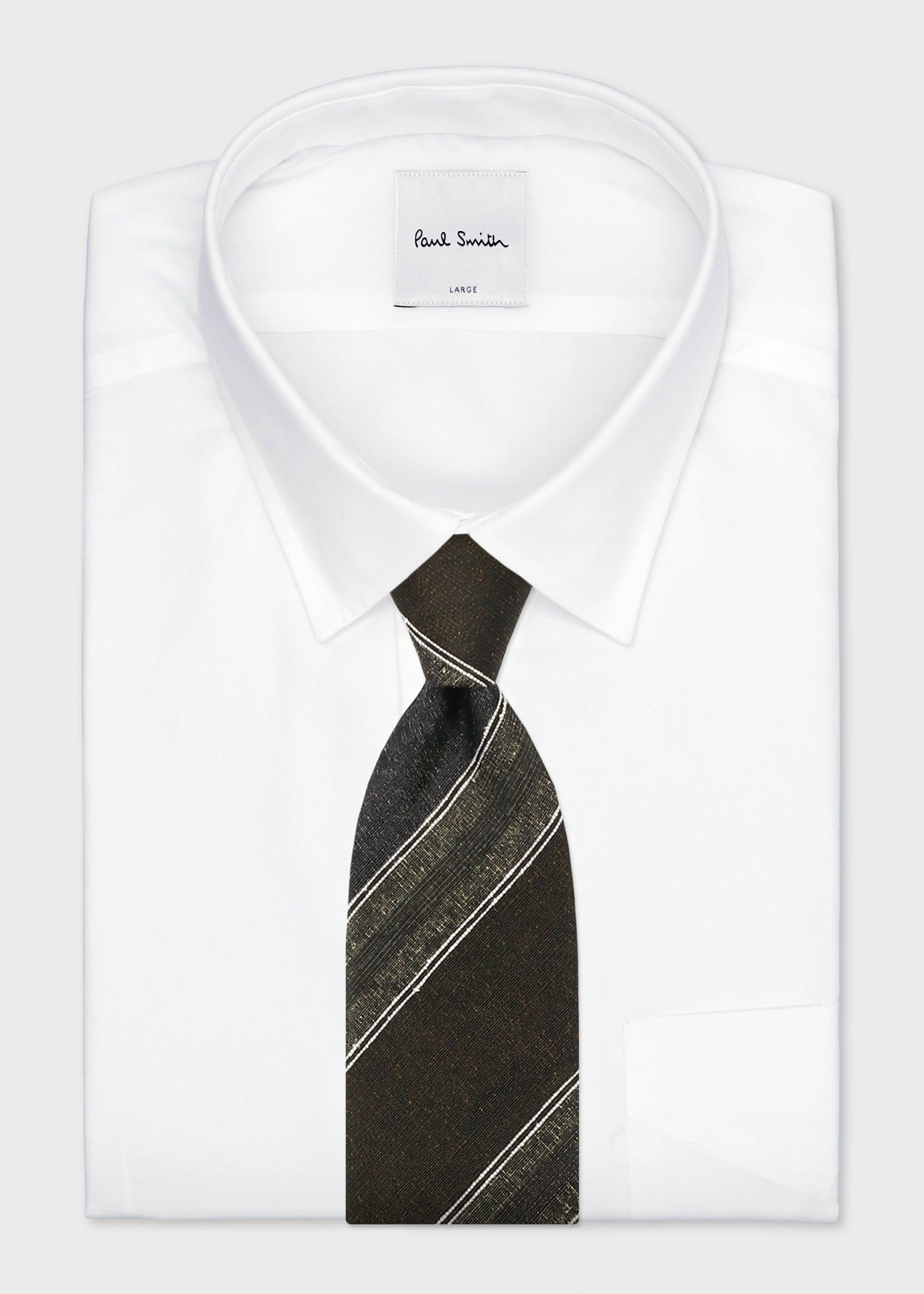 ダークトーン レジメンタル タイ