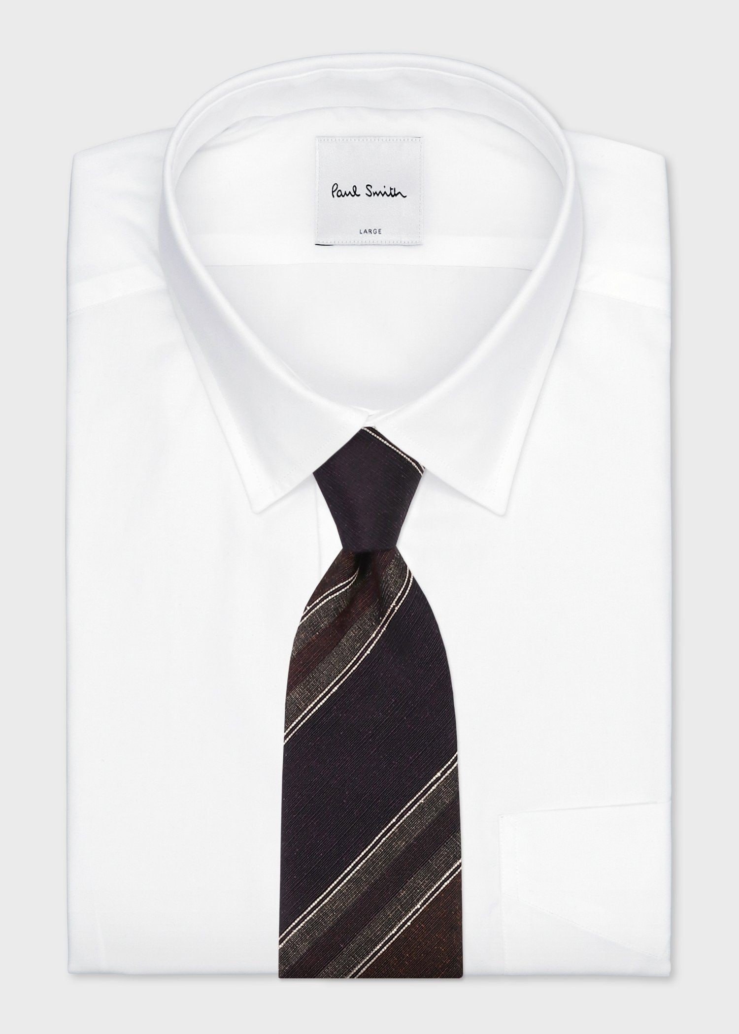 ダークトーン レジメンタル タイ