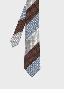 テクスチャード レジメンタル タイ