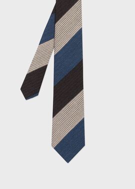 テクスチャード レジメンタル タイ