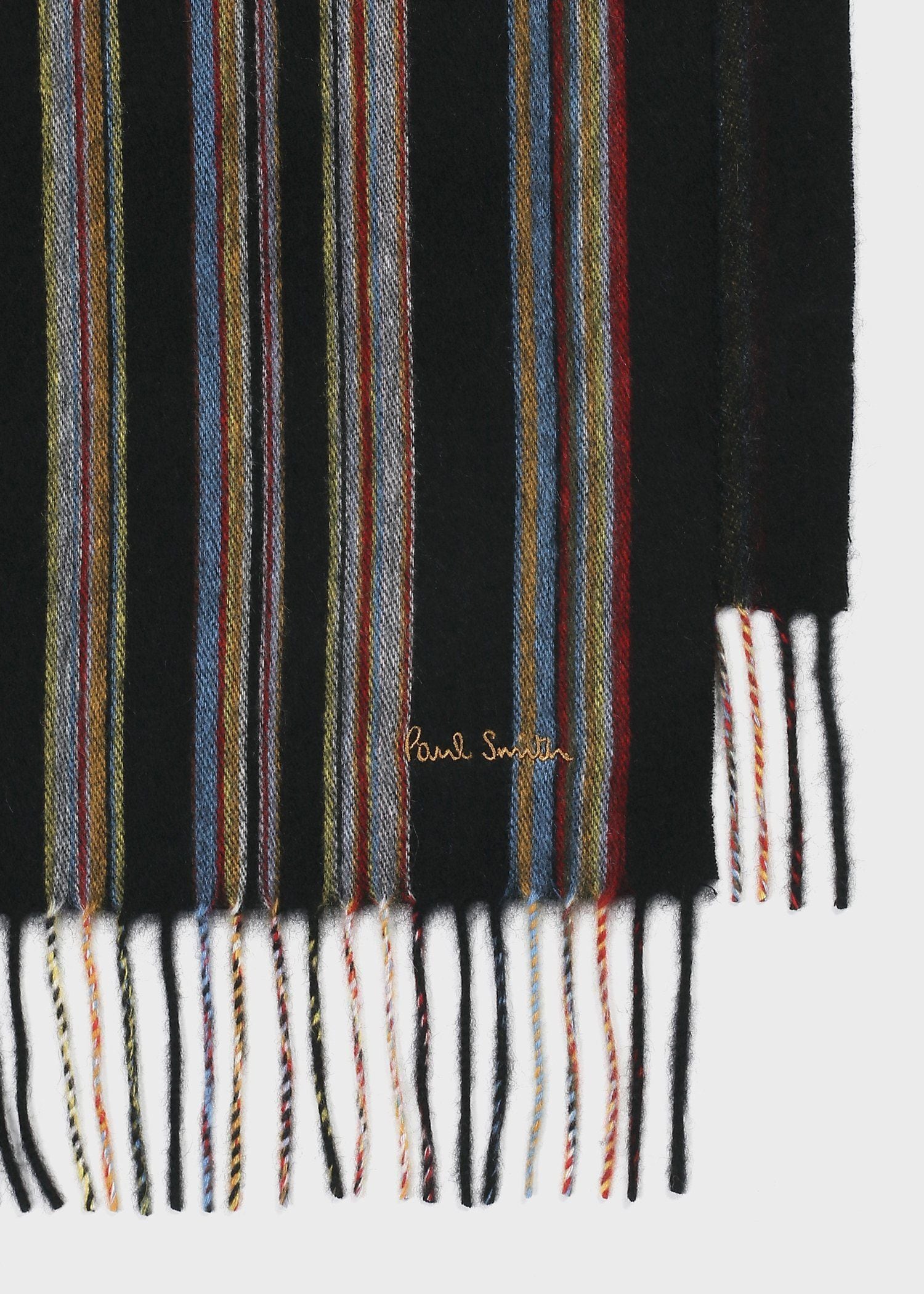 "Signature Separated" カシミヤマフラー