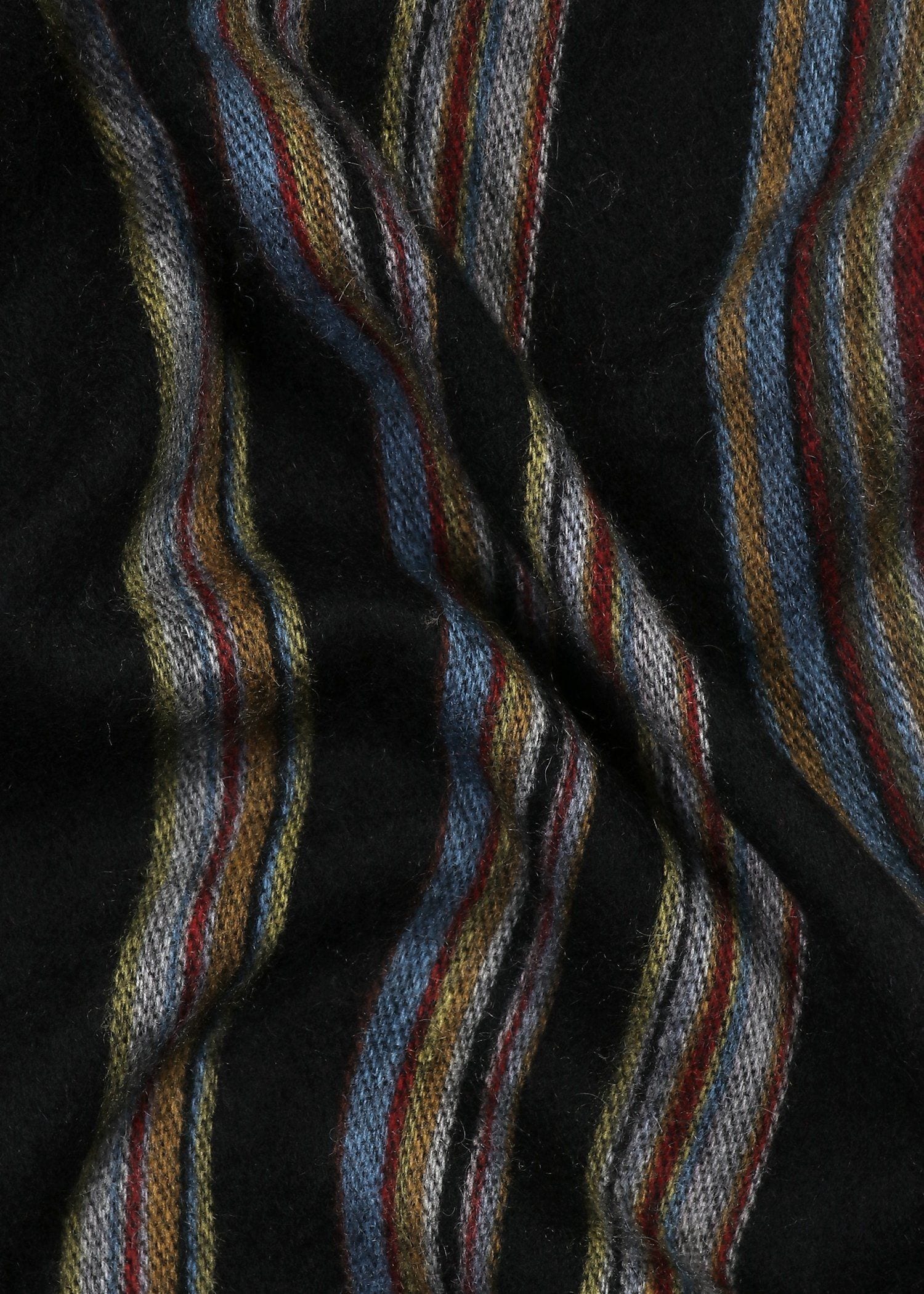 "Signature Separated" カシミヤマフラー