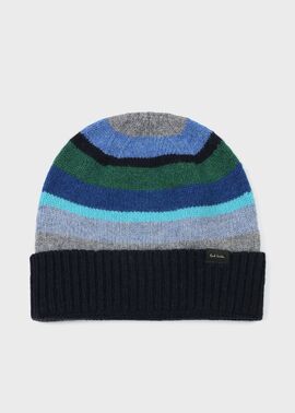 "Seasonal Stripe" ニットキャップ