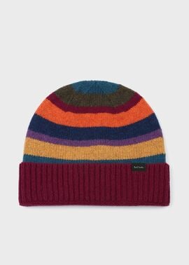 "Seasonal Stripe" ニットキャップ