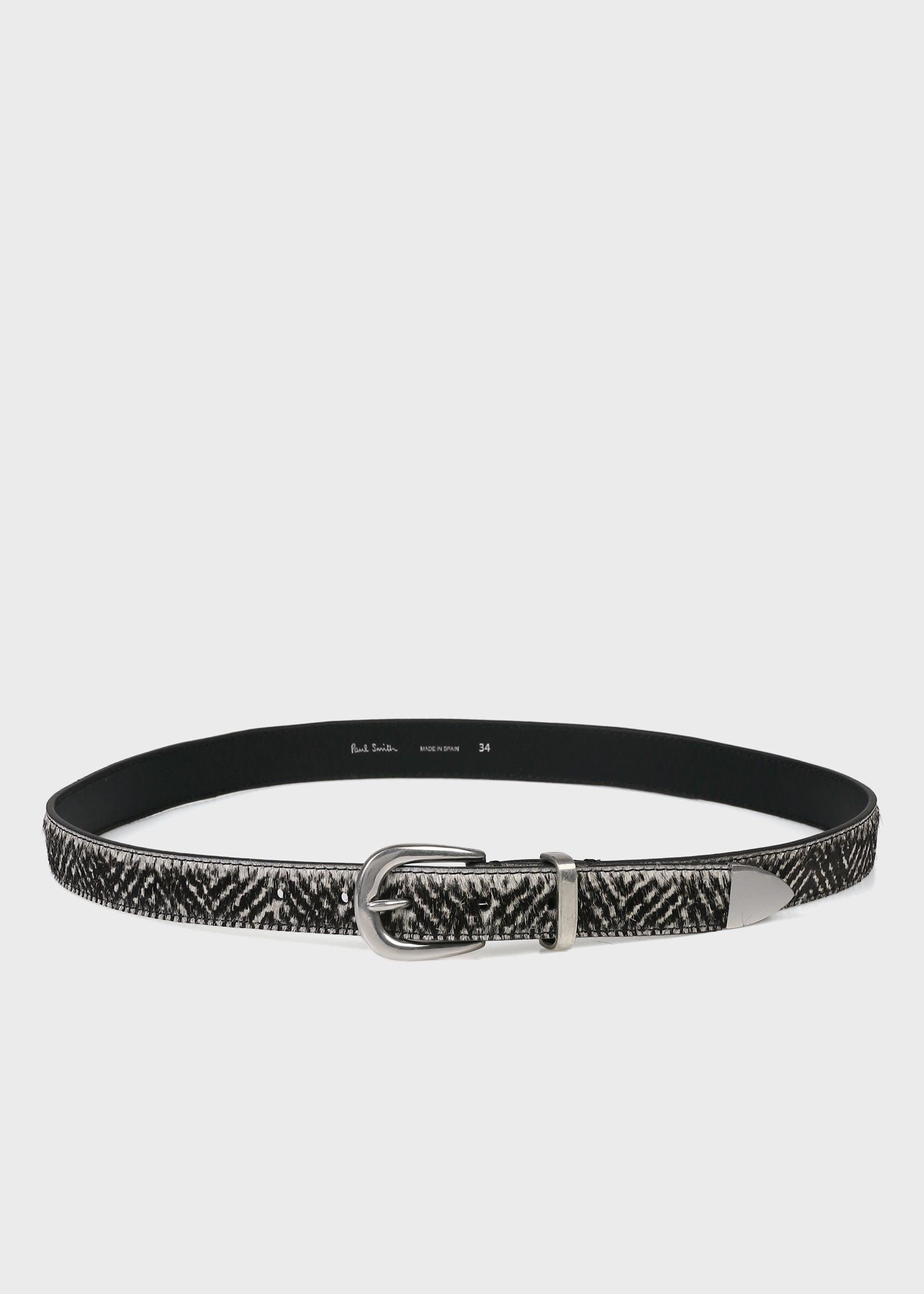 ヘリンボーン レザーベルト