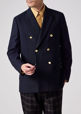 メタルボタン 6Bダブルブレスト ブレザー ｜ポール・スミス