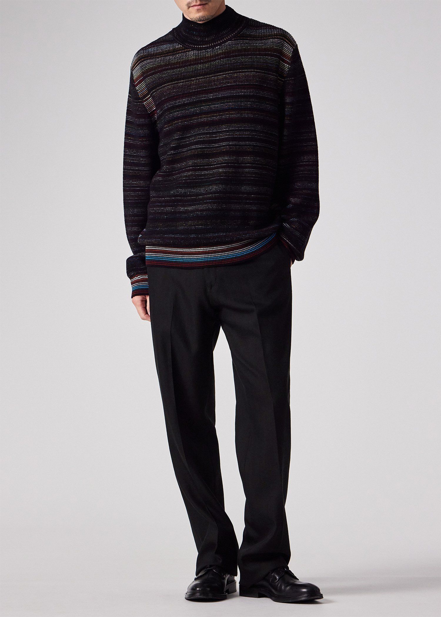 ドレープツイル ノータックトラウザーズ