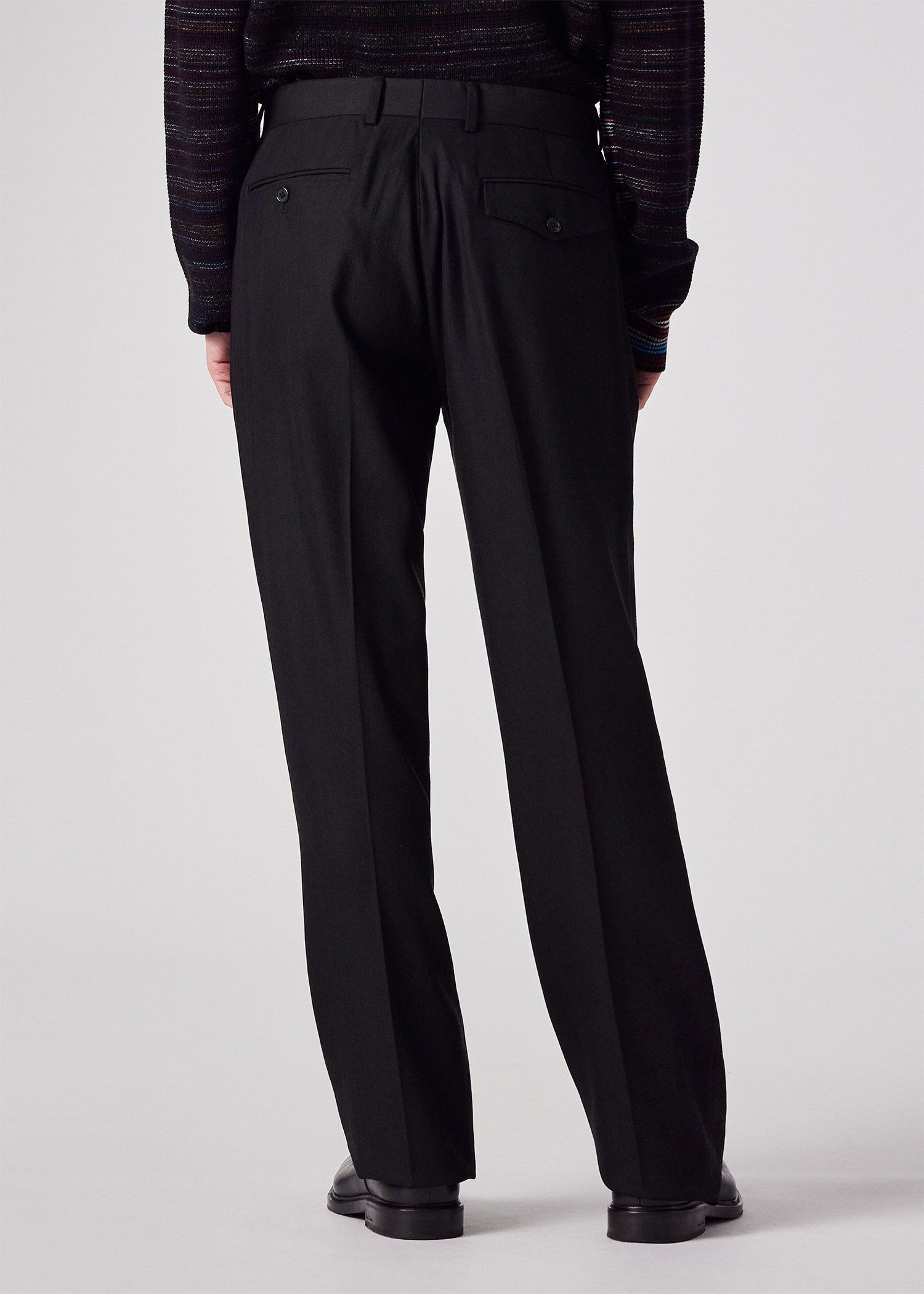 ドレープツイル ノータックトラウザーズ