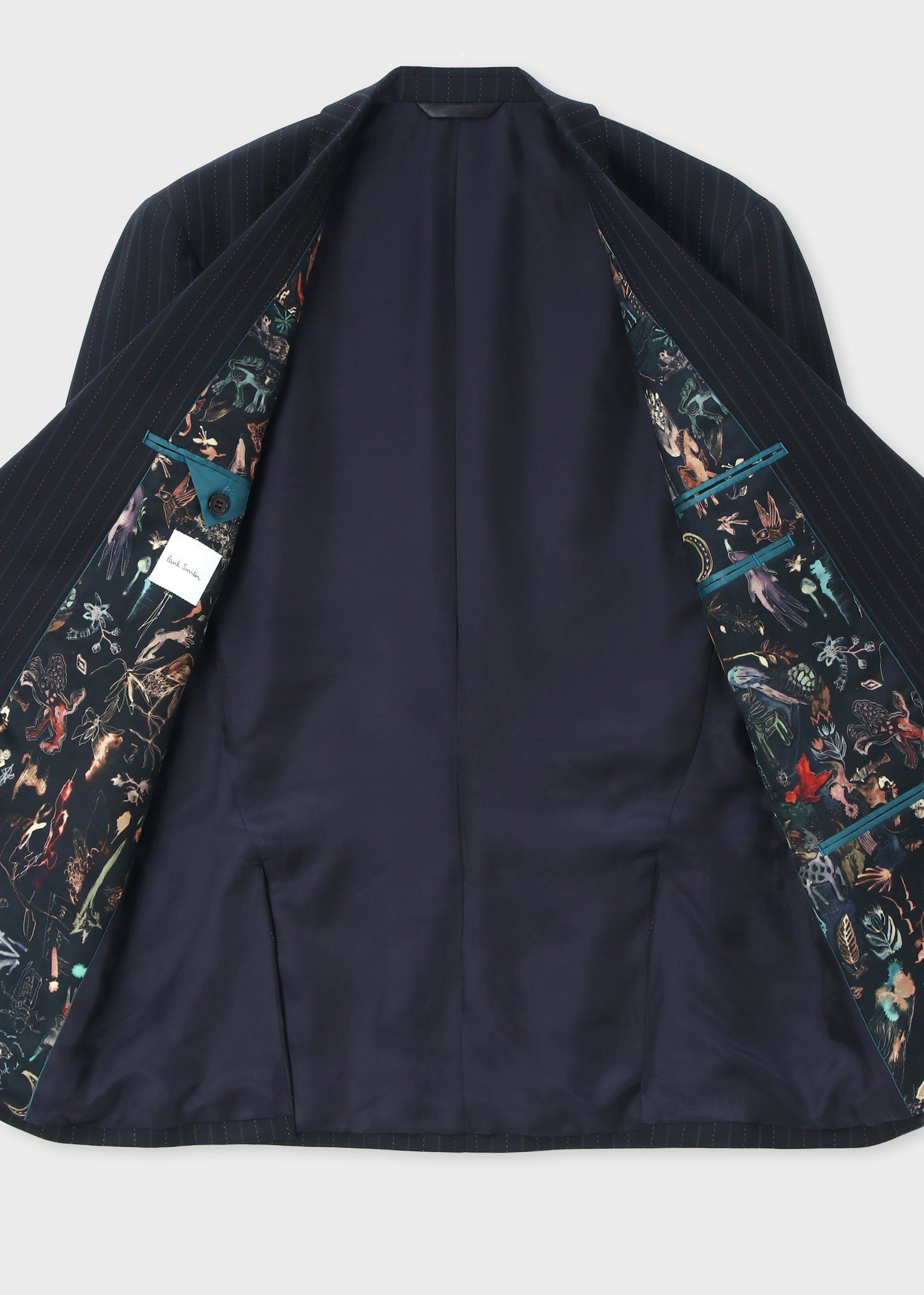 オルタネイトストライプ シングル2Bスーツ（ネイビー） ｜ポール・スミス