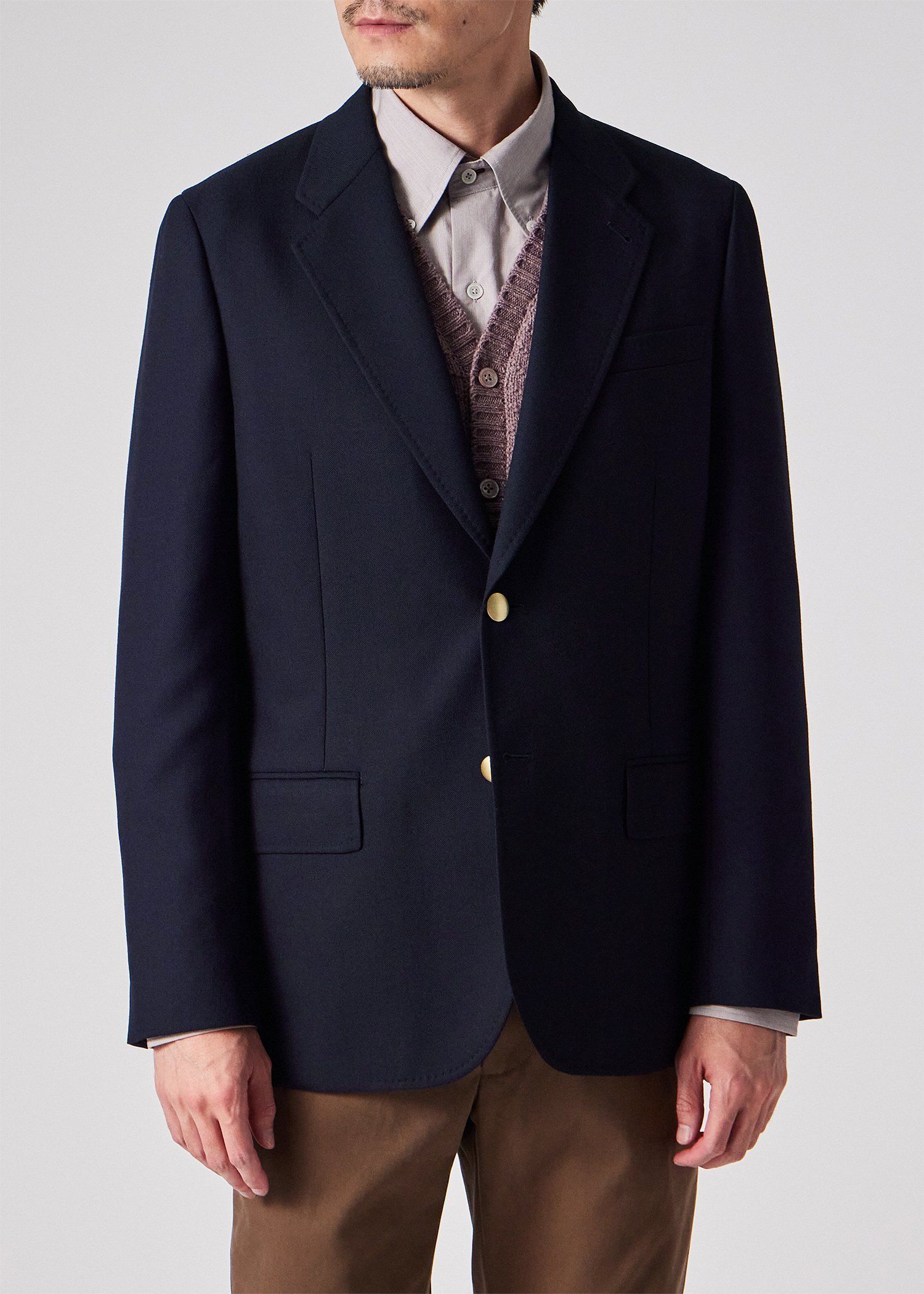 メタルボタン シングル2Bブレザー ｜ポール・スミス