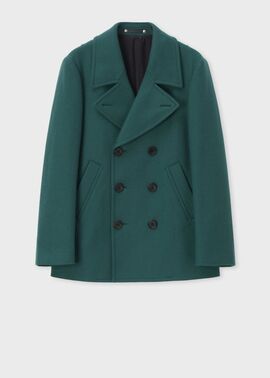 ブラッシュドメルトンツイル ピーコート