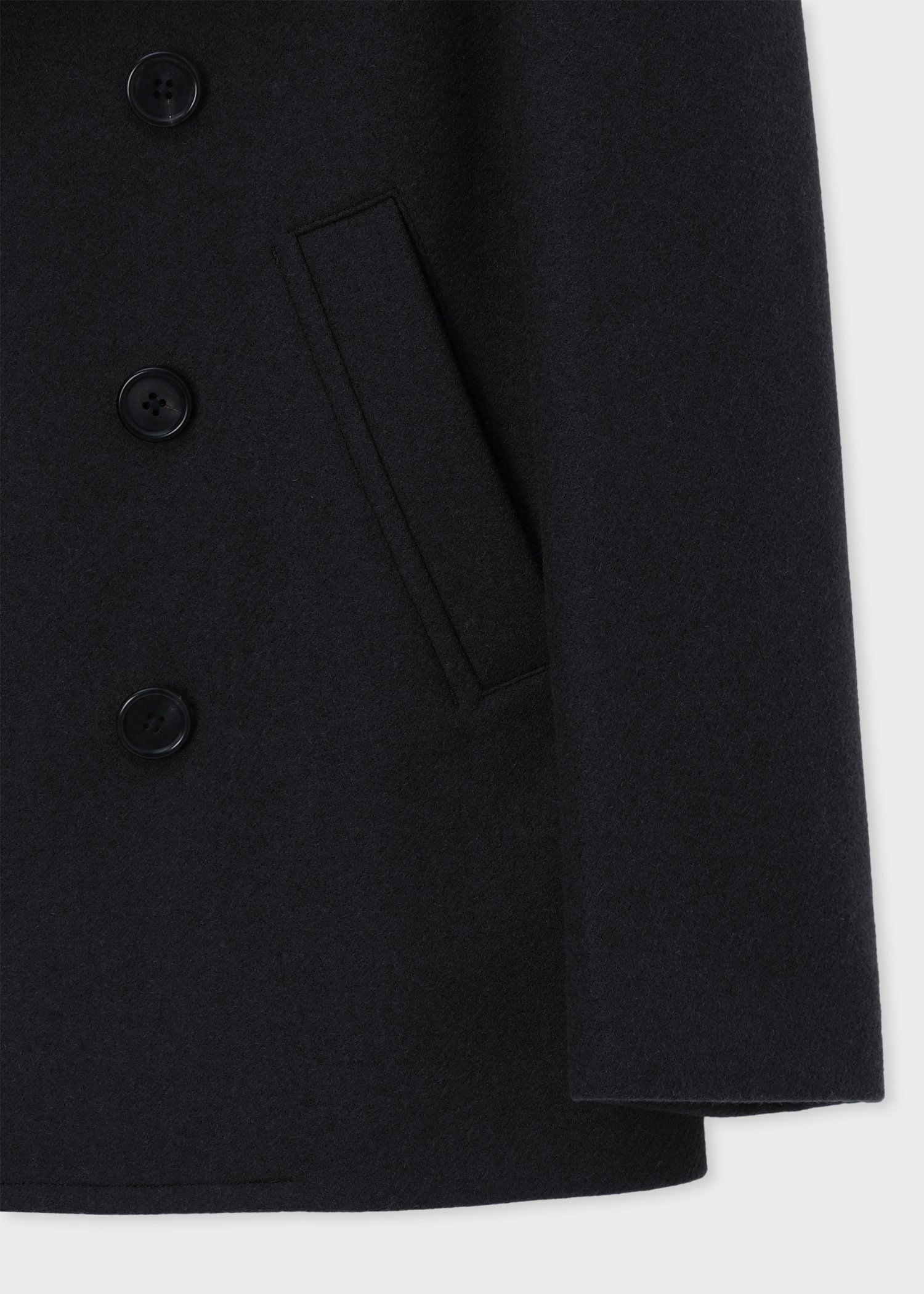 ブラッシュドメルトンツイル ピーコート