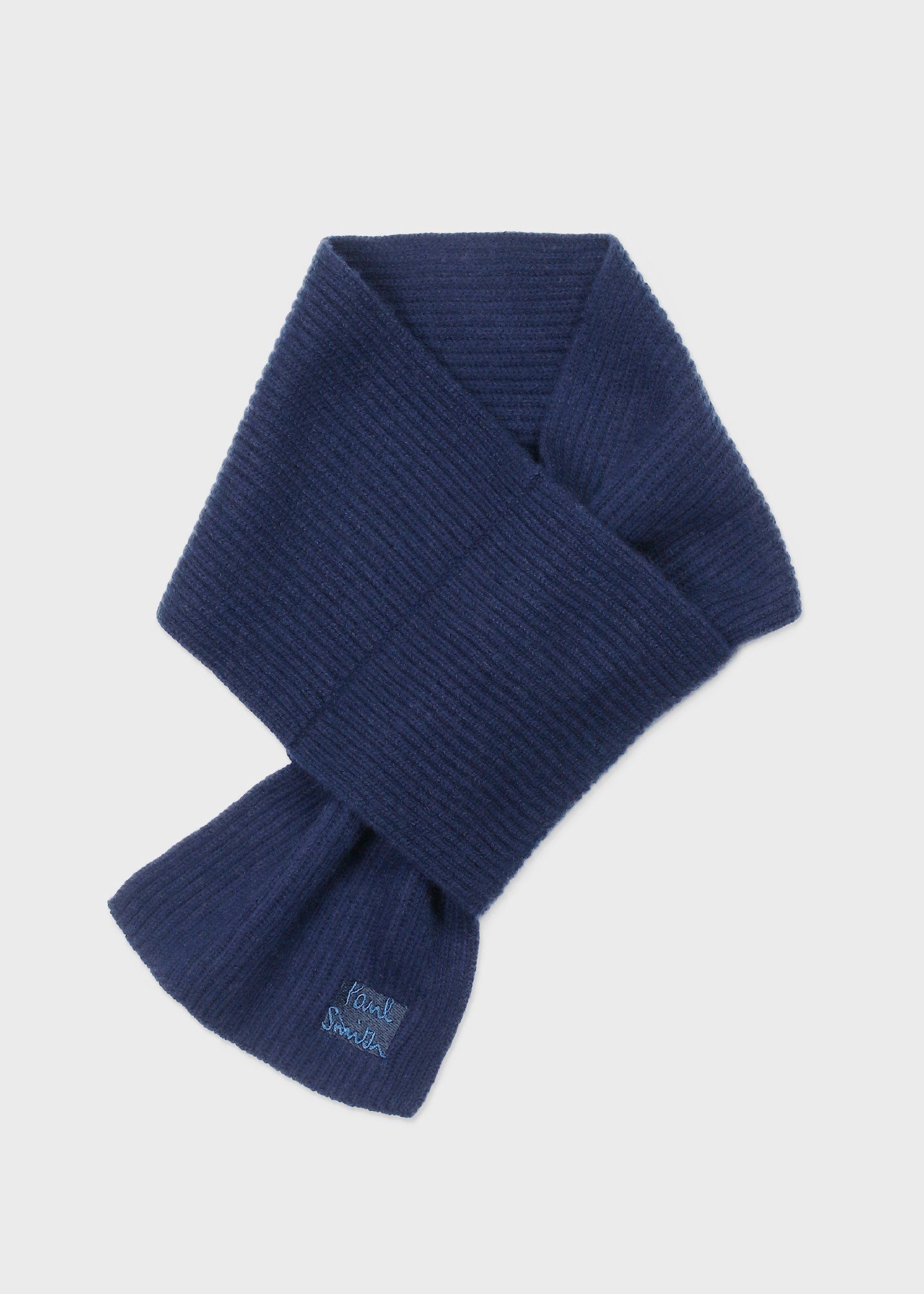 "Cropped Logo" ショートマフラー