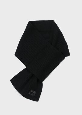 "Cropped Logo" ショートマフラー